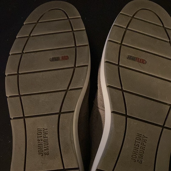 Johnston & Murphy Men's Ellington Gray Wingtip Oxford Style 25-3099 Size 11.5M - Picture 4 of 7